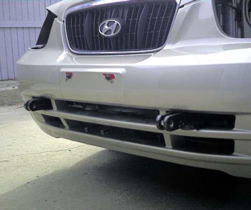 Blue ox bx2311 base plate for hyundai elantra 01-06