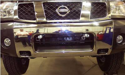 Blue ox bx1831 base plate f/nissan titan 04-08.5