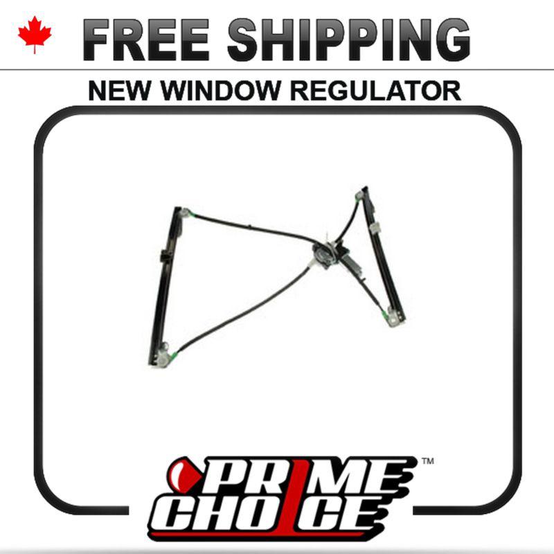 [front drivers side] dodge caravan power window regulator w/ motor voyager left