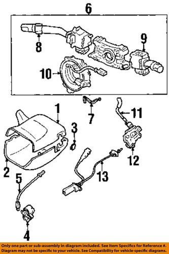 Toyota oem 8414008030 switch, multi-function/combination/combination switch