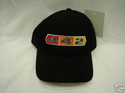 Oldsmobile -442-hat-black