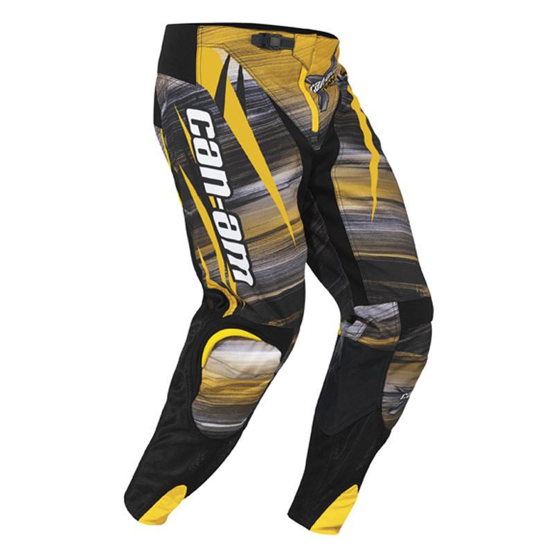 Can am atv x-race pants yellow sz 36 outlander/renegade/maverick 2864134010