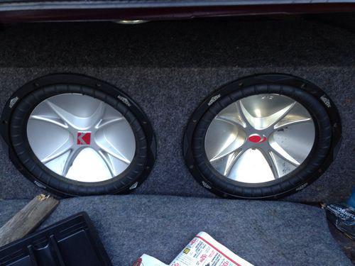 Kicker cvr and amp
