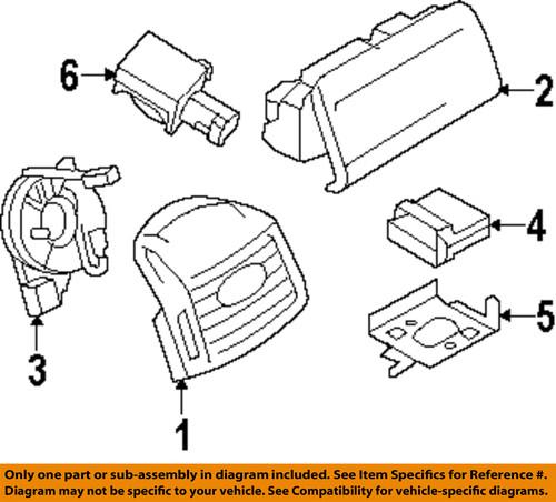 Ford oem ac3z14b321a air bag-control module