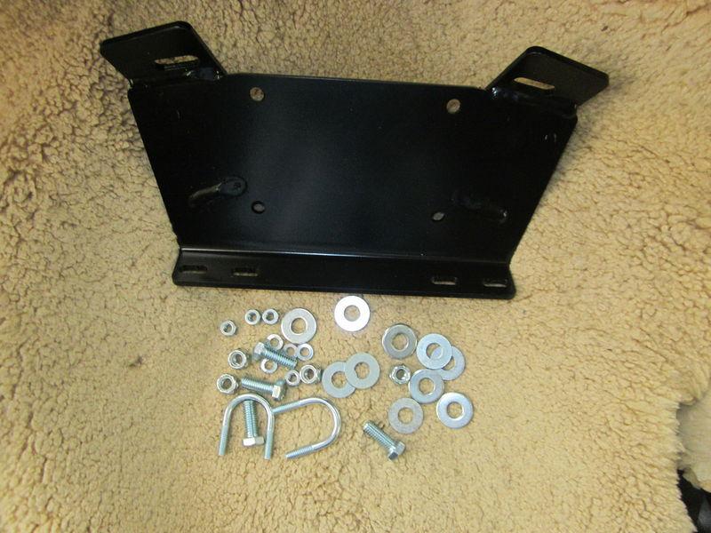 Yamaha yfm660 grizzly winch mounting kit
