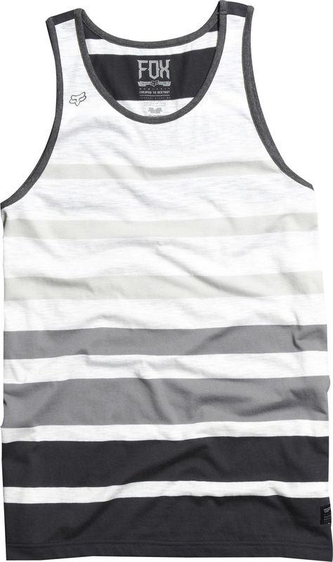 Fox gulley white tank top shirt motocross shirts mx 2014