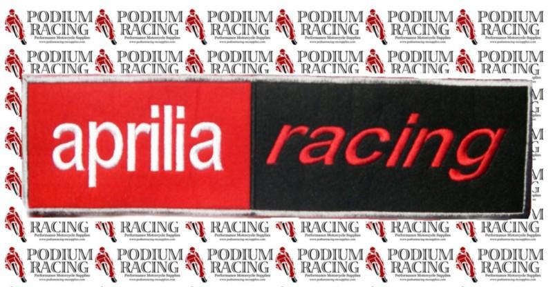 Aprilia racing large sew on patch rsv touno factory rr