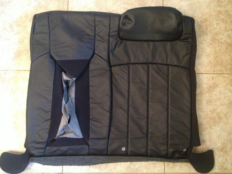 Sell 2004-06 Lincoln LS Factory Original REAR LEATHER Seat Cover (Black ...