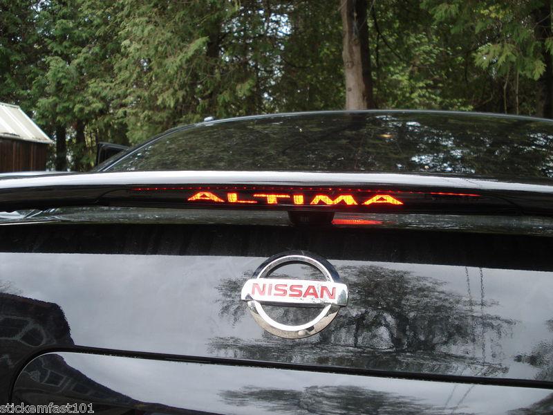 Nissan Altima Spoiler 3rd brake light decal overlay 02 03 04 05 06, US $11.99, image 2