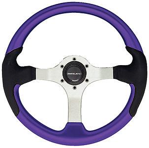 Uflex spargipls steering whl-purple-blk grips