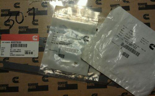 Cummins isc egr valve and intake gaskets.