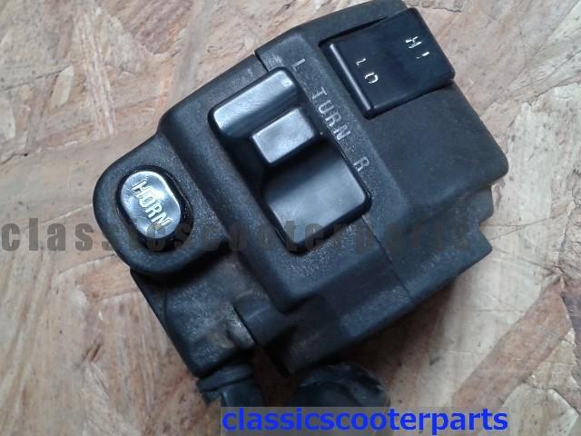 Kawasaki 1987 el250 eliminator left handlebar light horn switch k87-cl250-039