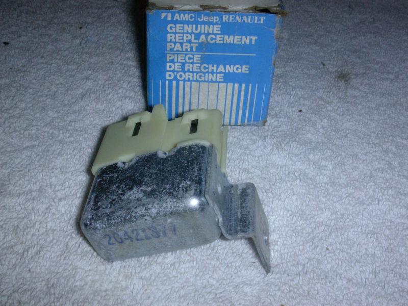 Amc jeep renault relay switch nos 8935010322