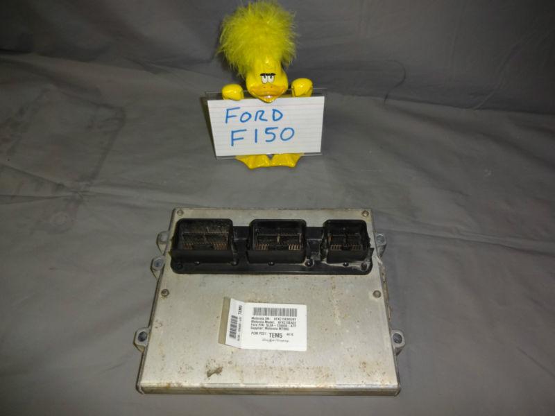 05 ford f150 new body at 4x4 4door 5.4l engine computer ecu #5l3a-12a650-atf oem