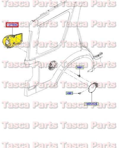 New oem fuel tank filler pipe housing 2008-2009 taurus x 2005-2007 freestyle