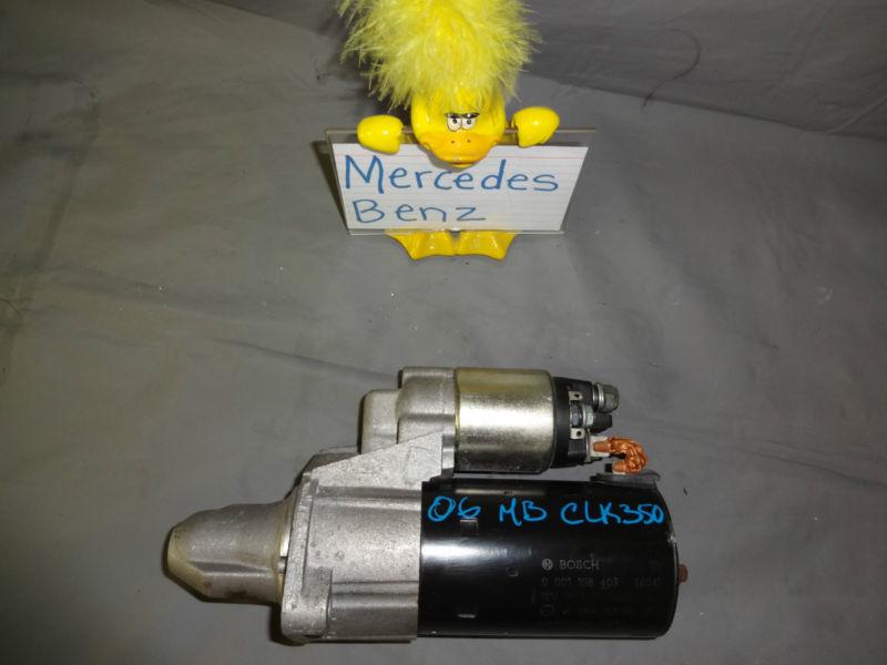 06 07 08 09 mercedes benz clk350-c230-c320-c300-c280-c350 starter oem