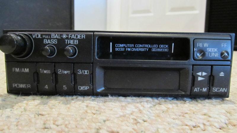 Mitsubishi eclipse am/fm radio cassette player mr141134  