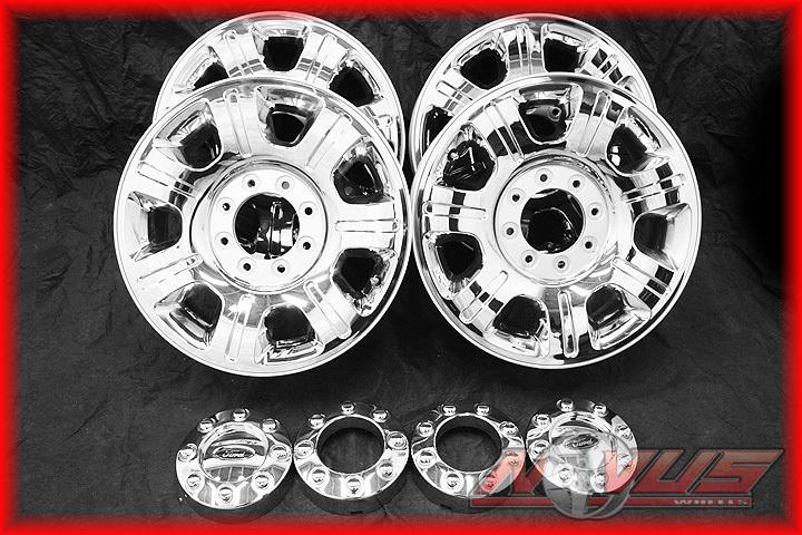 2011-12 20" ford f250 f350 suderduty fx4 king ranch chrome clad oem wheels 18 