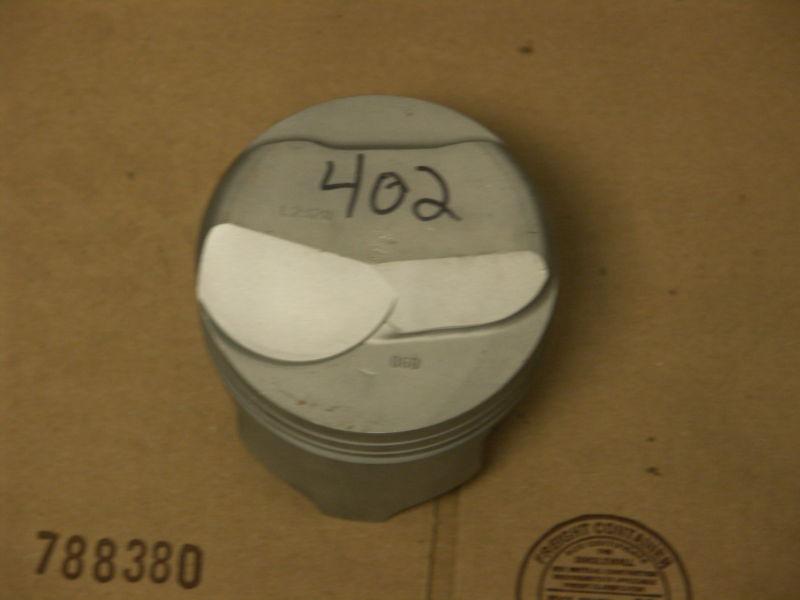 Used (6) forged trw l2328f60 pistons bbc 396/402 4.185" bore - .340" dome