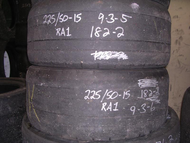 182-1 usdrrt toyo used dot road race tires 225x50-15 