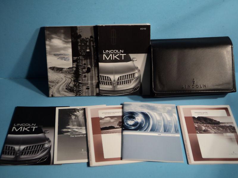 10 2010 lincoln mkt owners manual with navigation