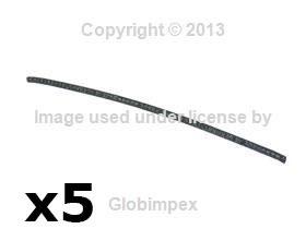 Mercedes w123 diesel return hose set of 5 contitech +1 year warranty