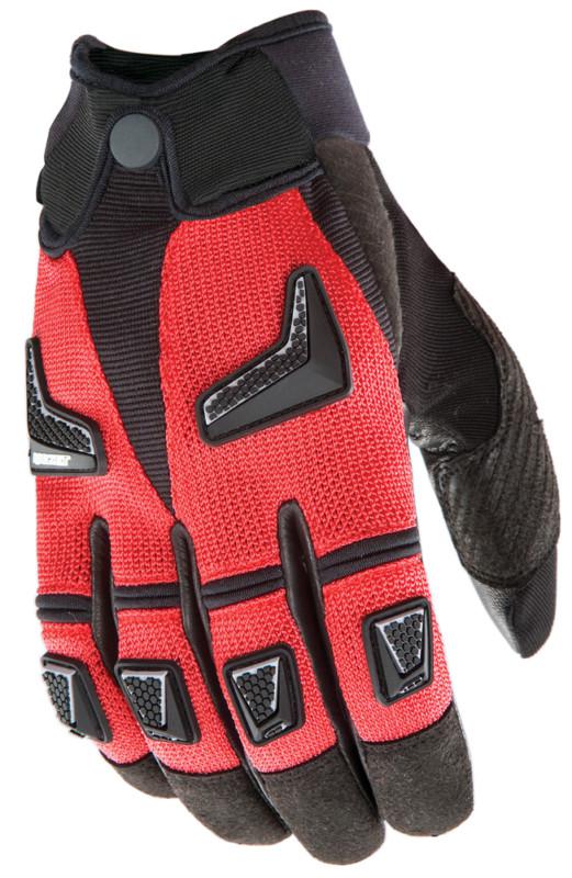 New joe rocket hybrid mesh gloves, red, med