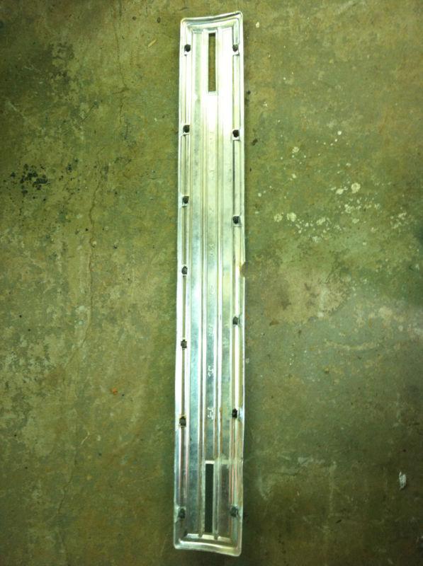 Sell 1966 Plymouth Satellite Rear Finish Panel Trunk Deck Lid Trim