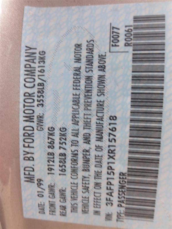 91-97 98 99 00 01 02 escort starter motor exc. cpe id f0cf-11000-ba