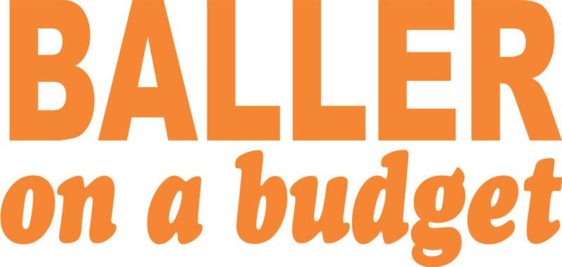 Baller on a budget vinyl decal sticker jdm kdm euro drift