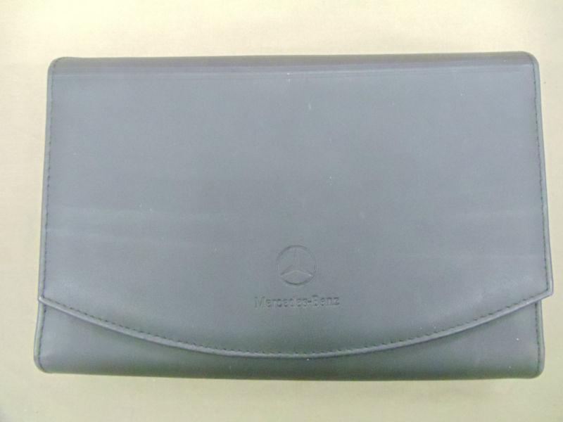 2001 mercedes benz e-class owner's manual with case oem