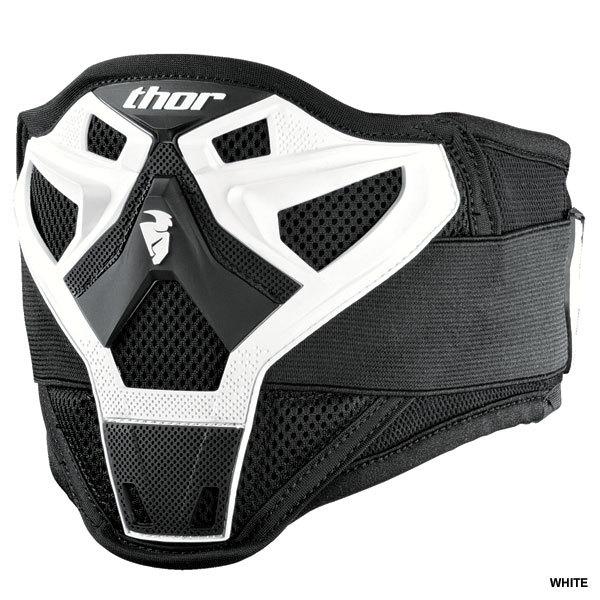 Thor sector belt black white youth mx atv new