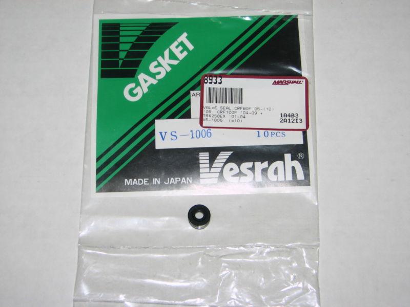 Vesrah replacement valve stem seal (sold each) fits honda trx 250 x 1991-92