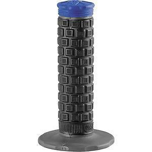 Pro taper pillow top lite mx twist black grey and blue grips 024885 brand new