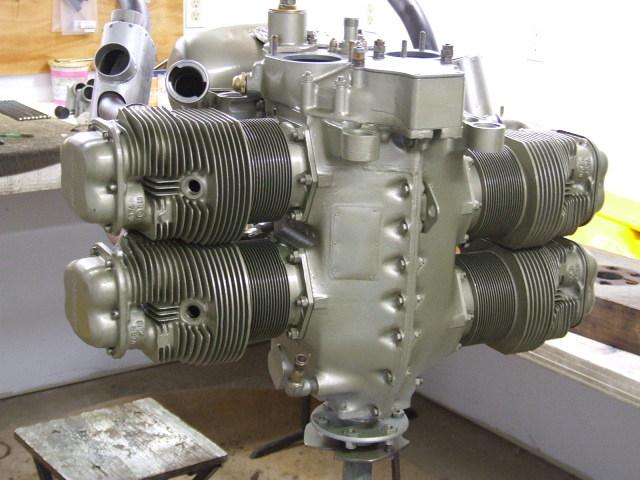  continental c-85 aircraft engine cessna piper aeronca- freshly overhauled 