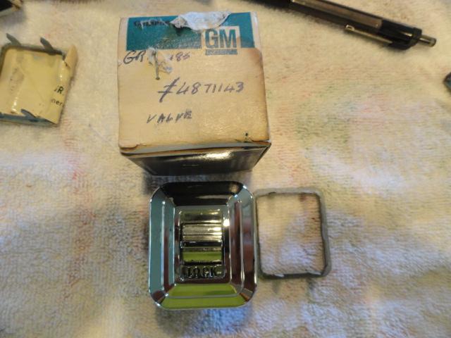 59-69 gm vacuum power door lock switch chevrolet pontiac buick oldsmobile nos