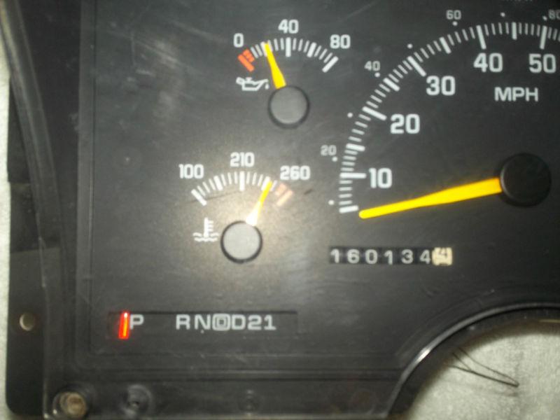 Speedometer cluster for GM vehicle early 90's, US $12.99, image 2