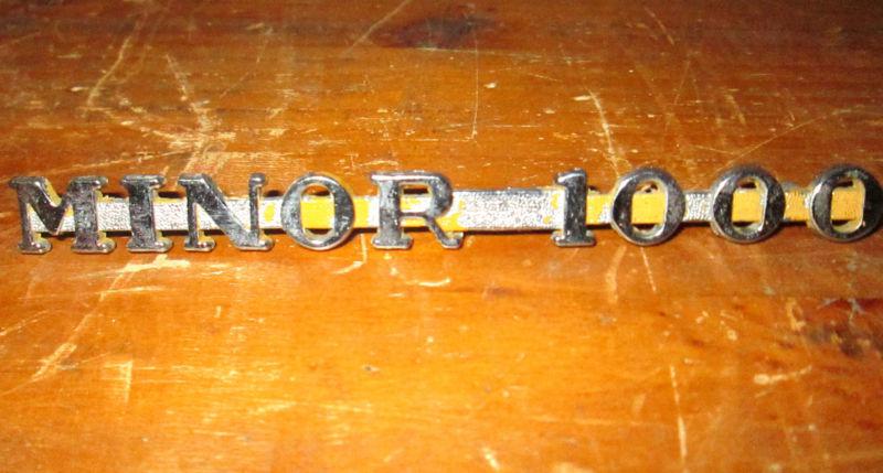 Pair of Morris Minor