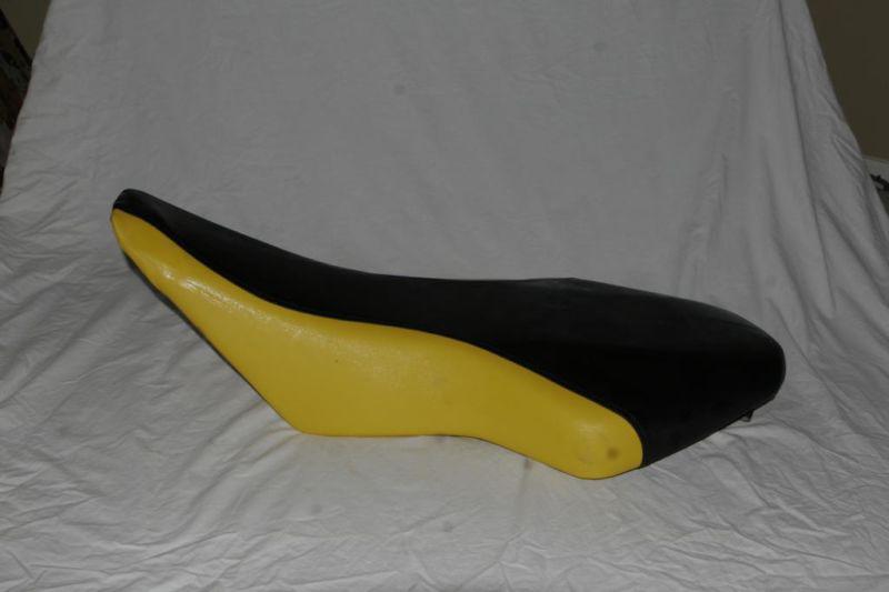 Suzuki ltr450 black n yellow motoghg seat cover  #ghg1786scptbk1786