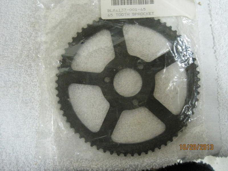 Blata 65 tooth sprocket part # 137-001-65 nos