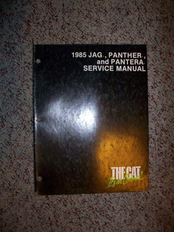 Nos 1985 arctic cat jag panther pantera factory service manual snowmobile sled