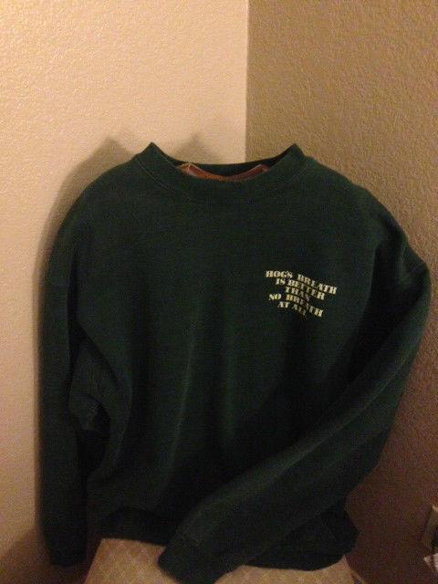 Hogs breath saloon key west florida est. 1976 heavy sailing sweat shirt! 