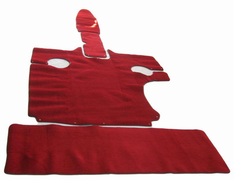 Wellcraft excalibur 26 sport boat / larson lxi 270 br red aquamat snap in carpet