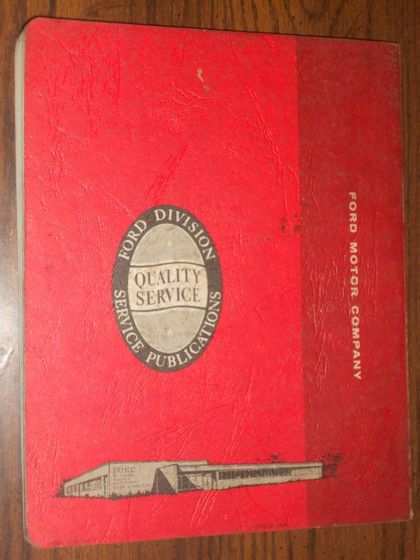 1965 FORD ECONOLINE VAN SHOP MANUAL / SHOP BOOK / SERVICE BOOK NICE ORIGINAL!, US $39.50, image 5