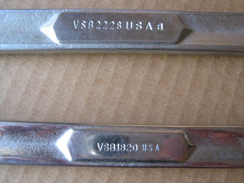 SNAP ON VINTAGE WHITWORTH / BRITISH STANDARD 2 PIECE WRENCH LOT  as used on BSA,, US $85.00, image 2