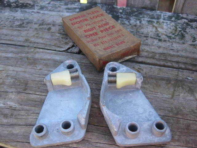 Nors 1957-1958 ford/mercury/edsel/lincoln/ford truckdoor striker plates  