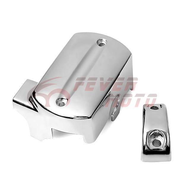 FM Chrome Brake Master Cylinder Cover Fit For 99-13 Yamaha V-Star 650 1100 Cool, US $14.99, image 4