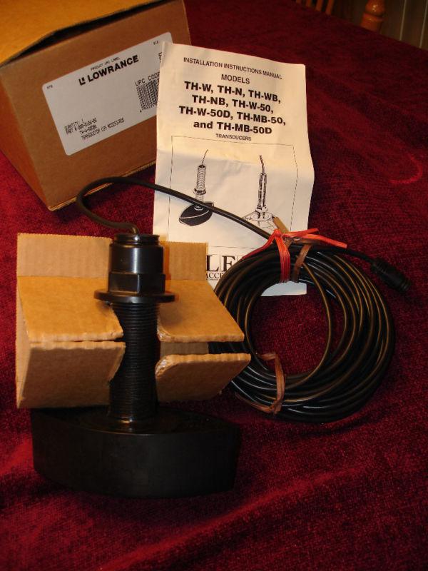 Lowrance electronics th-w-50dbk transductor