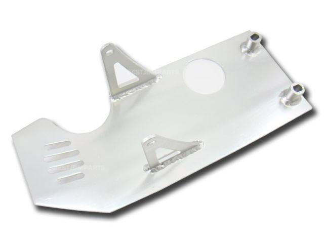 Racing skid plate xr50 crf50 xr 50 125cc pit dirt bike silver color