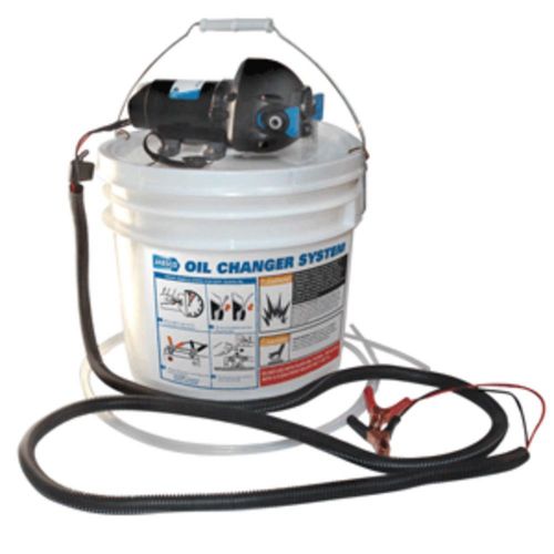 Jabsco diy oil change system w/pump   3.5 gallon bucket